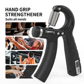 Adjustable Exerciser Hand Gripper With Counter Strengthener Adjustable Resistance Wrist Strengthener Strength Trainer Providing Durable Quality Comfortable Use (Random Color)